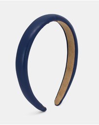 Morgan & Taylor - Mini Nicolette Faux-Leather Headband
