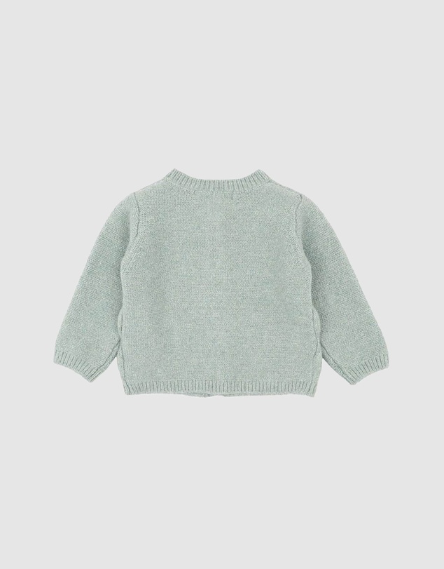 Bebe by Minihaha - Girls Sage Pointelle Cardigan - Babies
