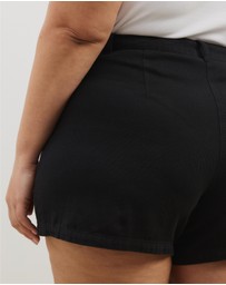 Atmos&Here Curvy - Otena Twill Shorts