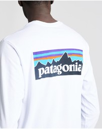 Patagonia - Men's Long-Sleeved P-6 Logo Responsibili-Tee