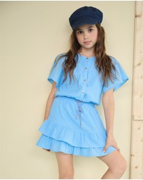 NONO - Siggy Fully Embroidered Dress - Kids-Teens