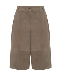 Oxford - Kiera Suede Bermuda Shorts