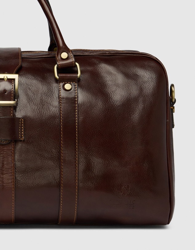 Republic of Florence - Amerigo Brown Duffle Bag