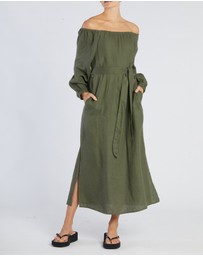 Amelius - Tala Linen Maxi Dress