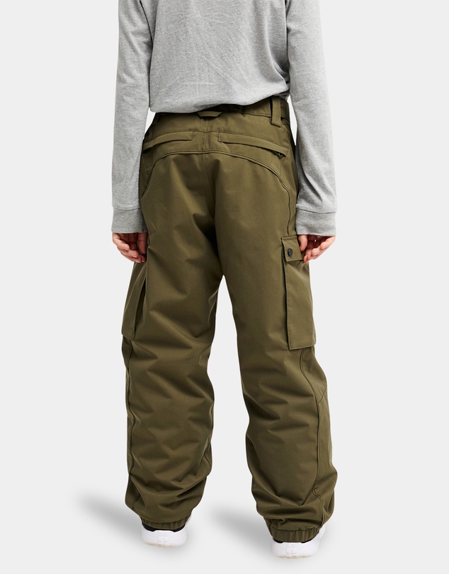 Quiksilver - Boys 8 to 16 Snow Down Cargo Snow Pants