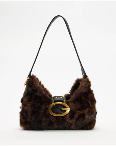 GUESS - Camden Mini Shoulder Bag Fur