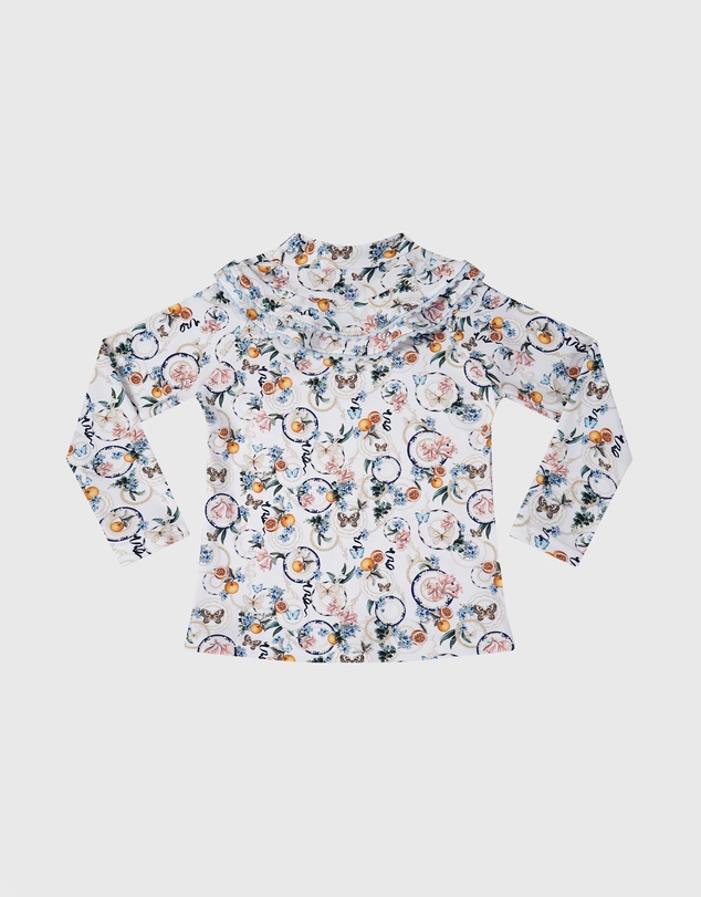 Aqua Blu Kids - Bluebelle Long Sleeve Rash Vest - Babies