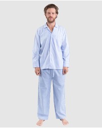 Sant And Abel - Men's Braddock Classic Long PJ Set