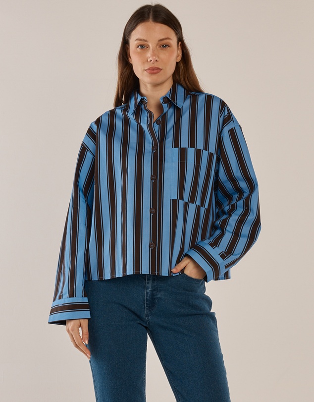 Betty Basics - Erin Crop Shirt