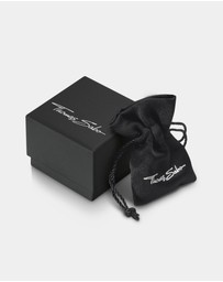 THOMAS SABO - Bracelet with Braided, Black Leather