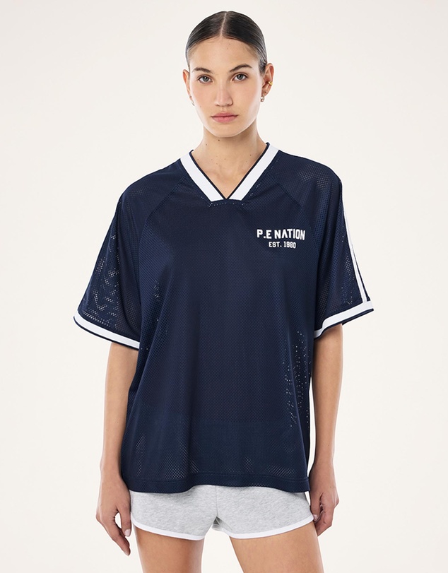 P.E Nation - Phantom Mesh Jersey Tee