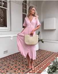 Esther & Co - Korbela Dress - Powder Pink