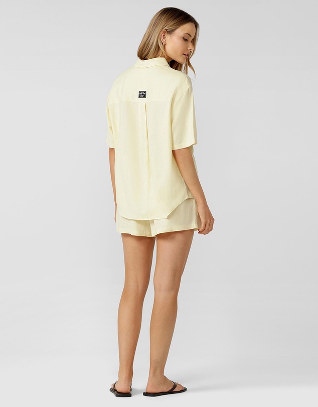 Lorna Jane - Preset Linen SS Shirt