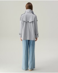 IDA+S - Samantha Short Trench Coat
