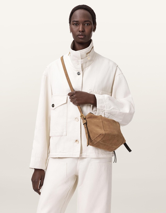 AllSaints - Vega Suede Grab Bag