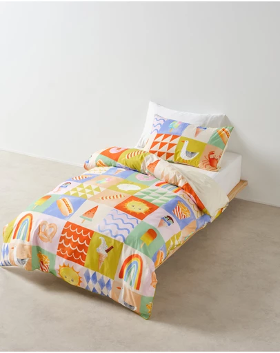 Linen House Kids - Ice Cream Sundays Quilt Cover Set