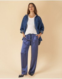 CAMIXA - Lulu Silk Pants