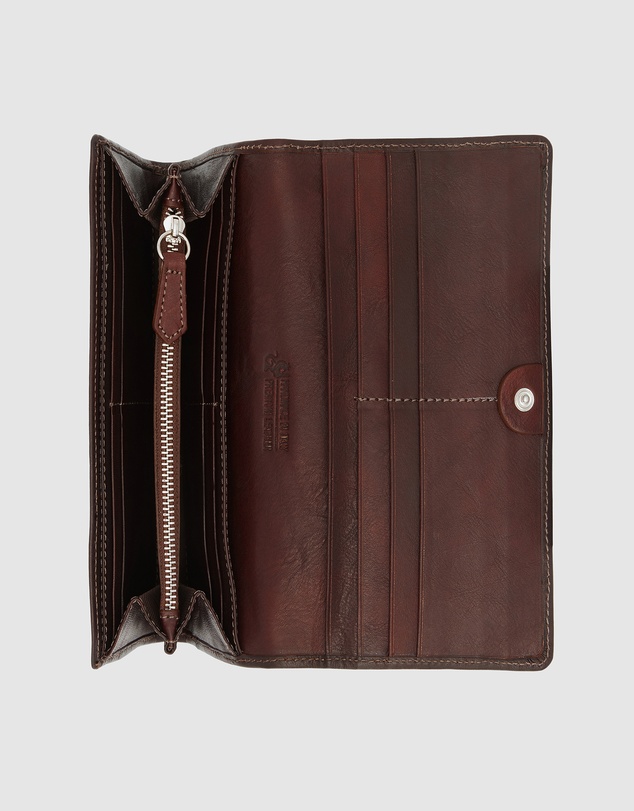 Florence - Carmen Brown Leather Wallet