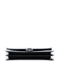 Pre-Loved by Azura Reborn - Pre-Loved Medium Polished Calfskin Dollar Interlocking G Crossbody