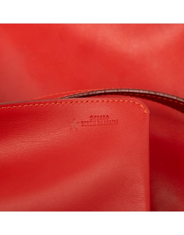 Loewe - Pre-Loved Leather Anagram Shopper Tote