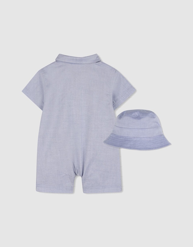 BOSS - Short All in One with Bucket Hat - Babies