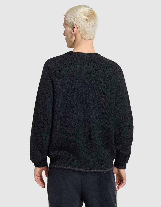 adidas Originals - 3 Stripes Fluffy Knit Crew