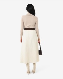 Forcast - Sam Panel Denim Skirt