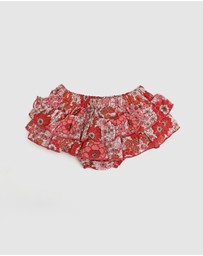 WITH LOVE FOR KIDS - Ruffle Bloomers Cotton Muslin - Babies - Kids