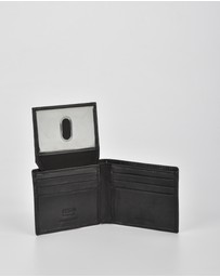 Cobb & Co - Combo RFID Bifold Men's Leather Wallet & Belt Boxed Set