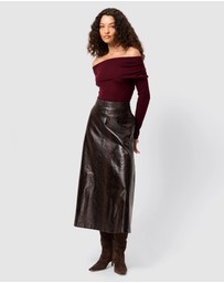 Mossman - Lucent Midi Skirt