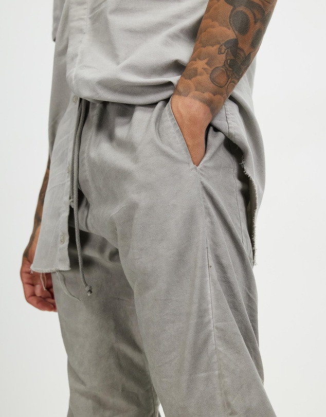 Surrounded By Ghosts - The Vanadium Linen Drawstring Pants