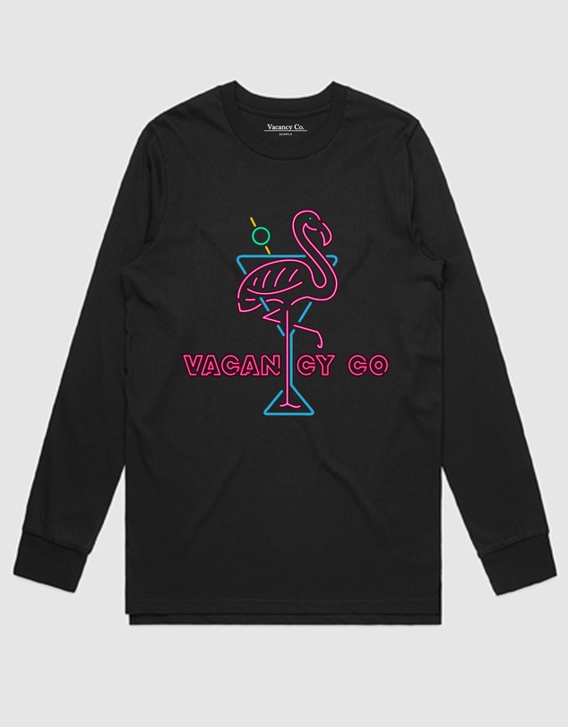 Vacancy Co - Flamingo Club Long Sleeve - Youth