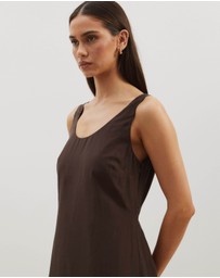 Atmos&Here - Tammy Organza Maxi Dress