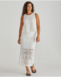 Sass - Kai Crochet Lace Tank