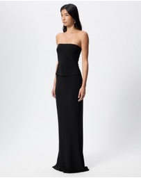 Norma Kamali - Obie Long Skirt