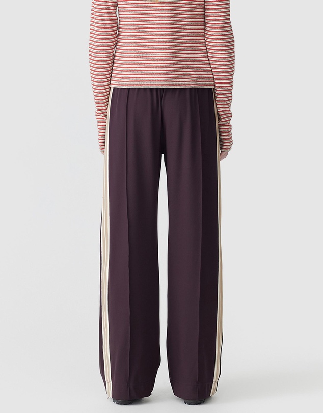 Bassike - Wide Leg Athletic Tape Pants