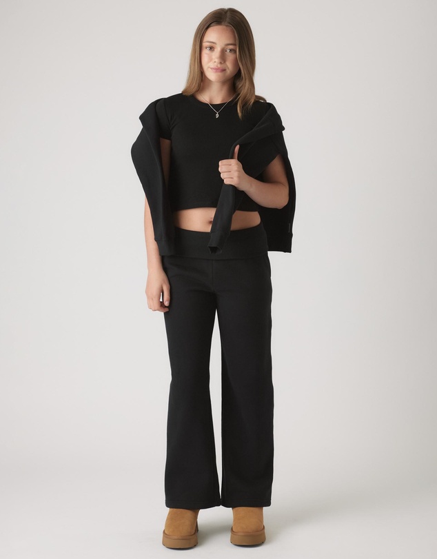 Decjuba Kids - Rolled Waist Track Pants - Teens