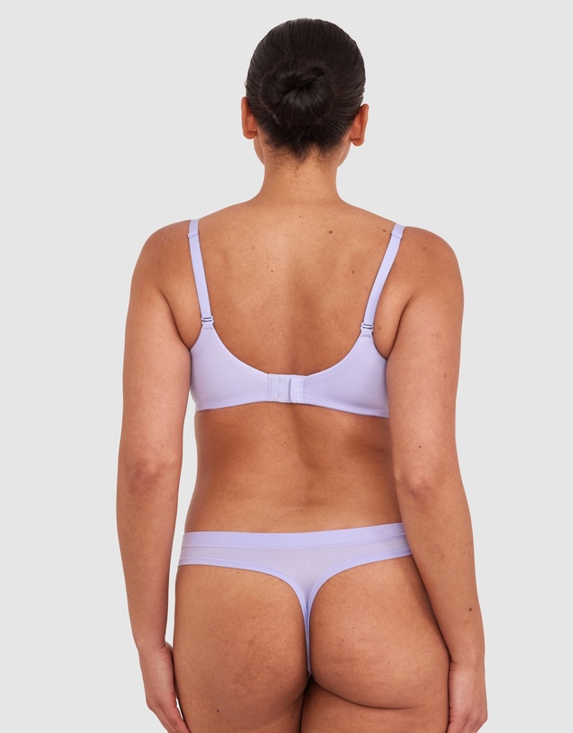Bras N Things - Body Bliss Contour Plunge Bra - Pale Blue