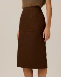 Tussah - Cory Twill Pencil Skirt