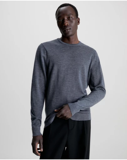 Calvin Klein - Merino Crew Neck Sweater