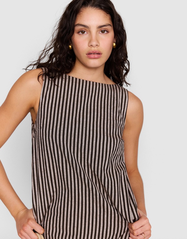MINKPINK - Delmar Stripe Shift Dress