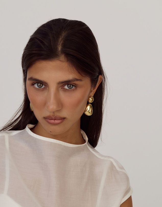 CENDRE - Cora Earrings 14k Gold