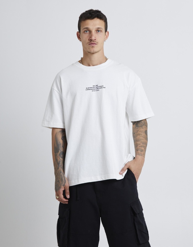 Black Noise White Rain - Tour Shorts Sleeve T-Shirt