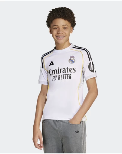 adidas Performance - Real Madrid 25/26 Home Football Jersey Kids