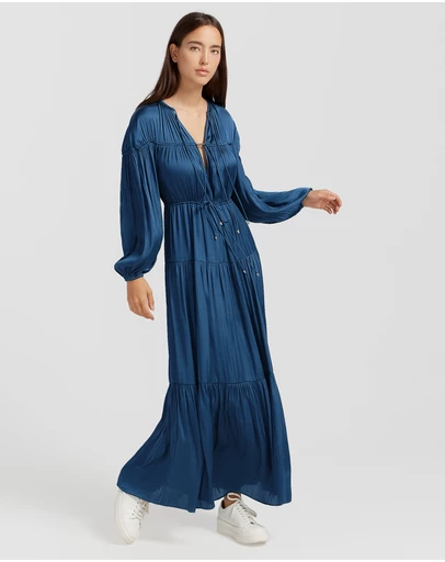 Belle & Bloom - Window Seat Tiered Maxi Dress