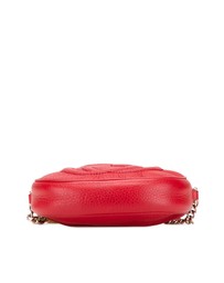 Pre-Loved by Azura Reborn - Pre-Loved Mini Pebbled Calfskin Soho Chain Crossbody
