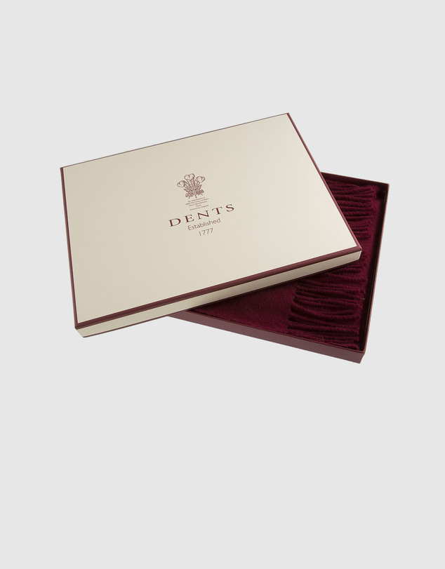 DENTS - Heritage Plain Cashmere Blend Scarf