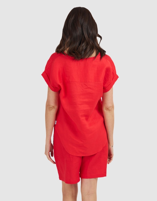 CAMIXA - Panthea Linen Shorts