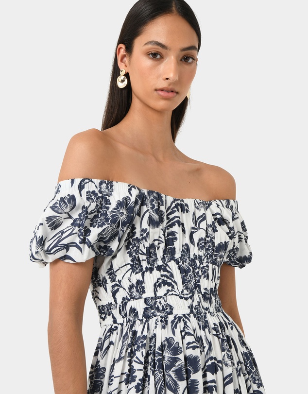 Forcast - Pearl Floral Cotton Dress