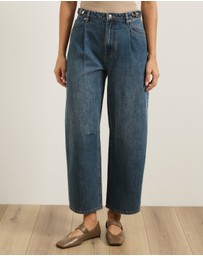 Atmos&Here - Gigi Barrel Leg Jeans
